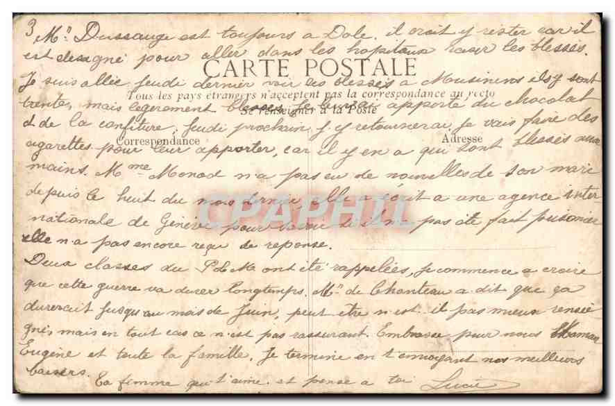 Bellegarde — Le Pont de Coupy sur la Valserine — L'Ain Pittoresque, n°5 — Verso