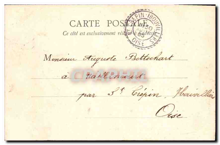 CPA Le Bois de Boulogne en Automne Laiterie Restaurant du Pre Cathelan  — Verso