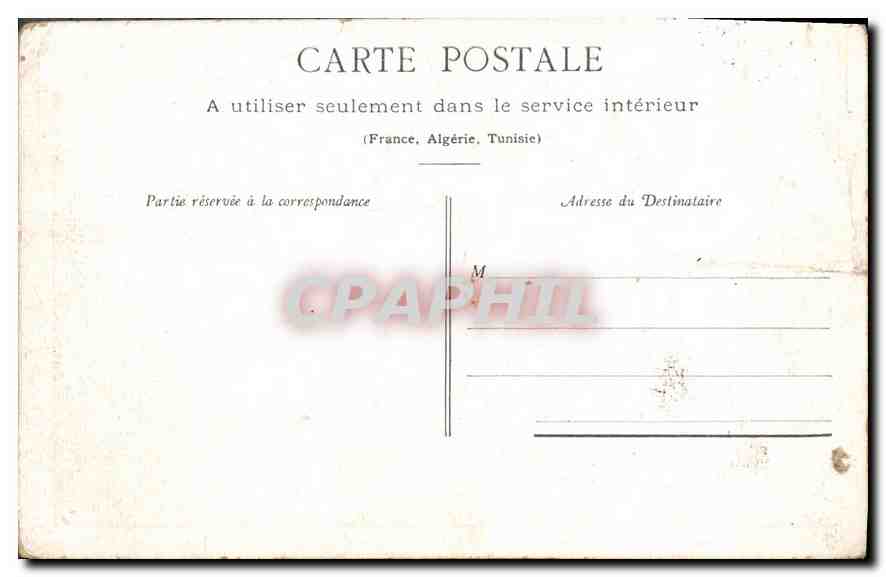 CPA Bataille de Champigny d'arpes de Neuville Musee de Versailles  — Verso