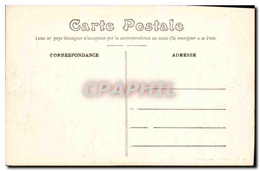 Rennes - Un Bassin du Jardin des Plantes et les Serres — E. Mary-Rousselière, édit. Rennes — Rückseite