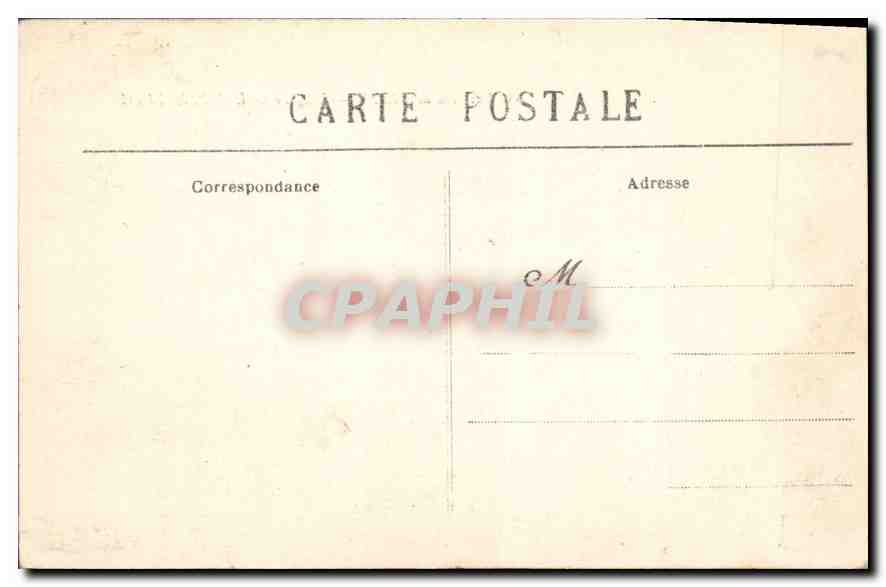 CPA Environs de Brest l'Eglise de Lambezellec  — Rückseite