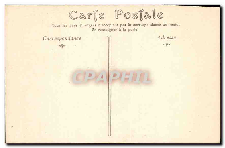 CPA Rouen Portail de l'Eglise Saint Maclou  — Verso