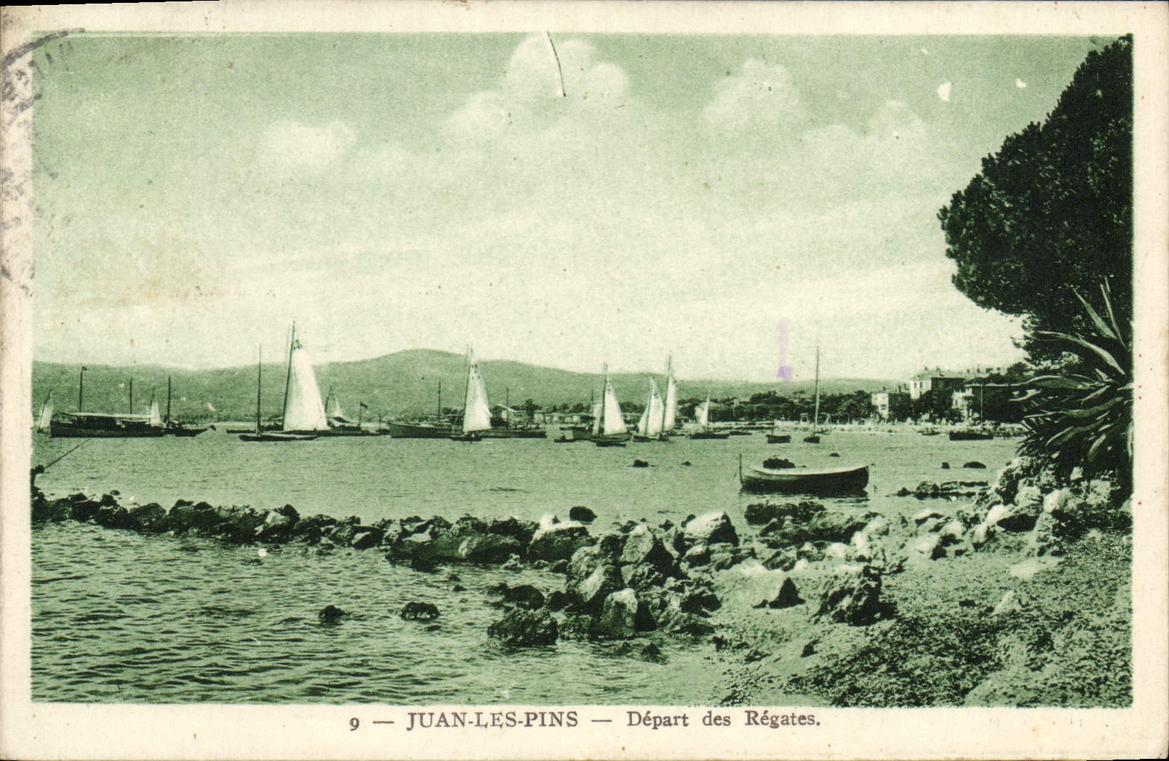 CPA Juan les Pins Depart des Regates 