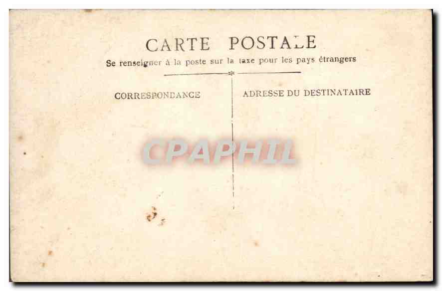 CPA Fantaisie Enfant — Rückseite