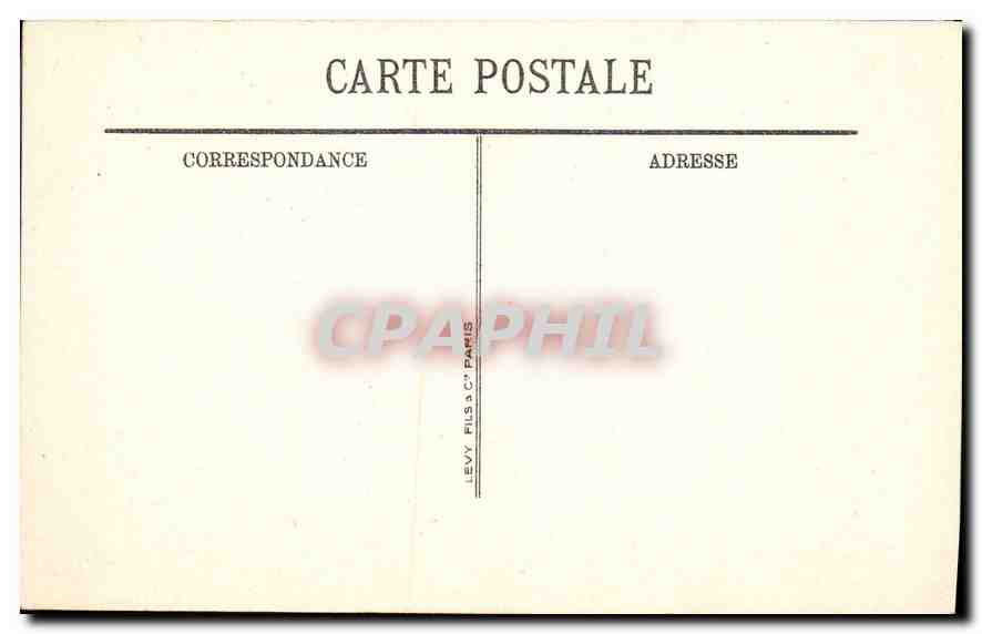 CPA Strasbourg Avenue de la Marseillaise  — Rückseite