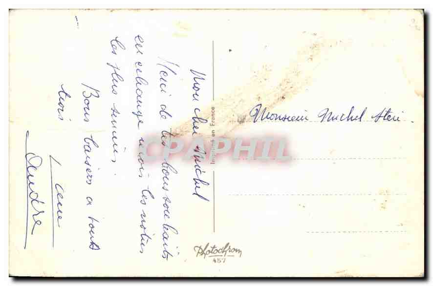 CPA Fantaisie Enfants — Rückseite