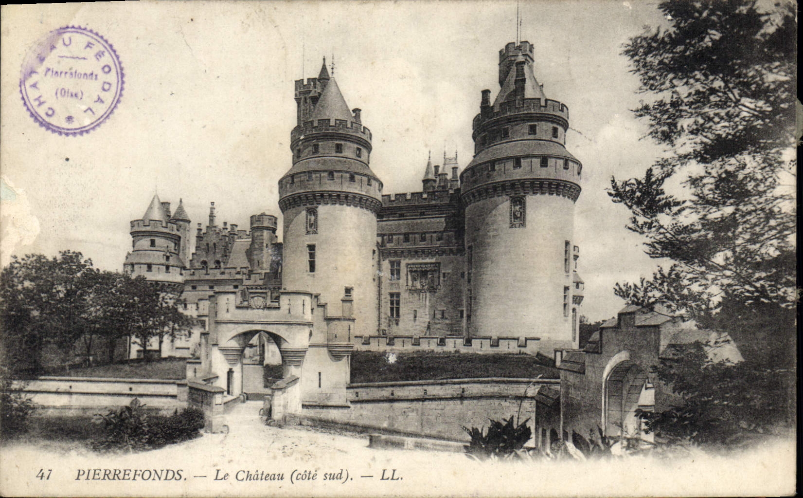 PierreFonds — Le Château (côté sud) — LL.