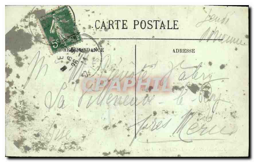 PierreFonds — Le Château (côté sud) — LL. — Verso