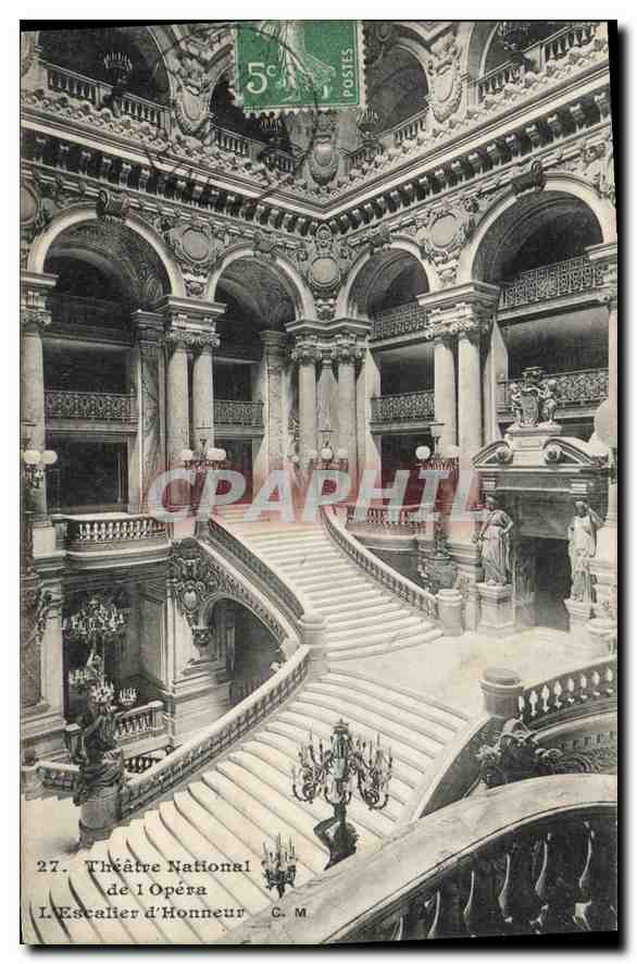 CPA Theatre National de l'Opera l'Escalier d'Honneur 