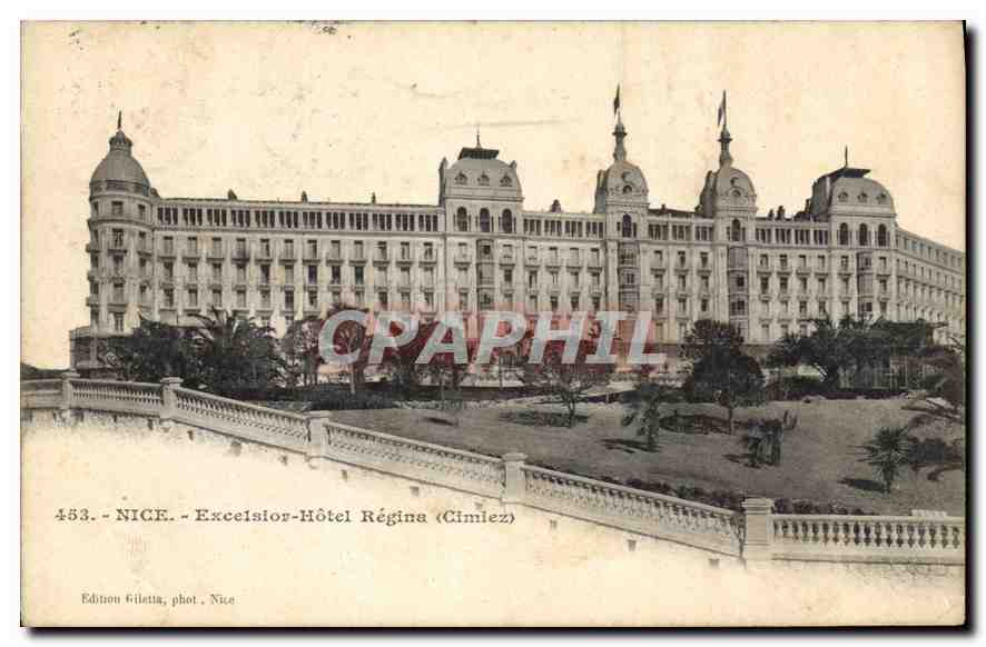 CPA Nice Excelsior Hotel Regina Cimiez 