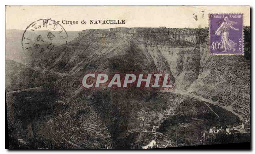 CPA Le Cirque de Navacelle 
