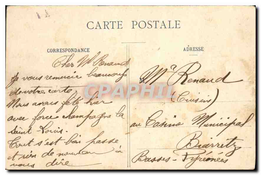 CPA Paris Bois de Boulogne Pavillon Chinois Chine China — Verso