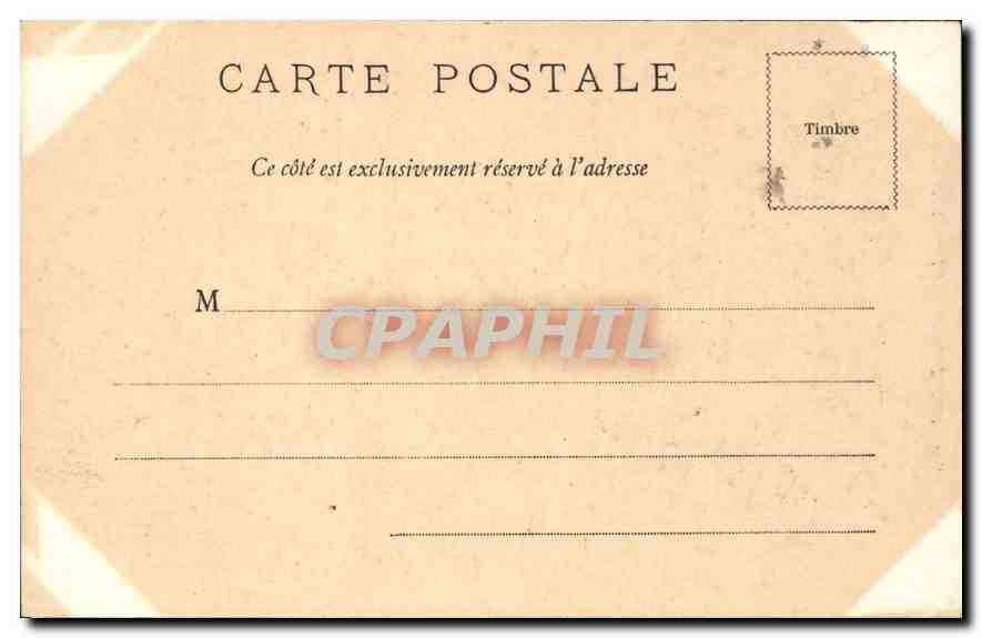 CPA Bordeaux La Tour Pey Brland  — Verso