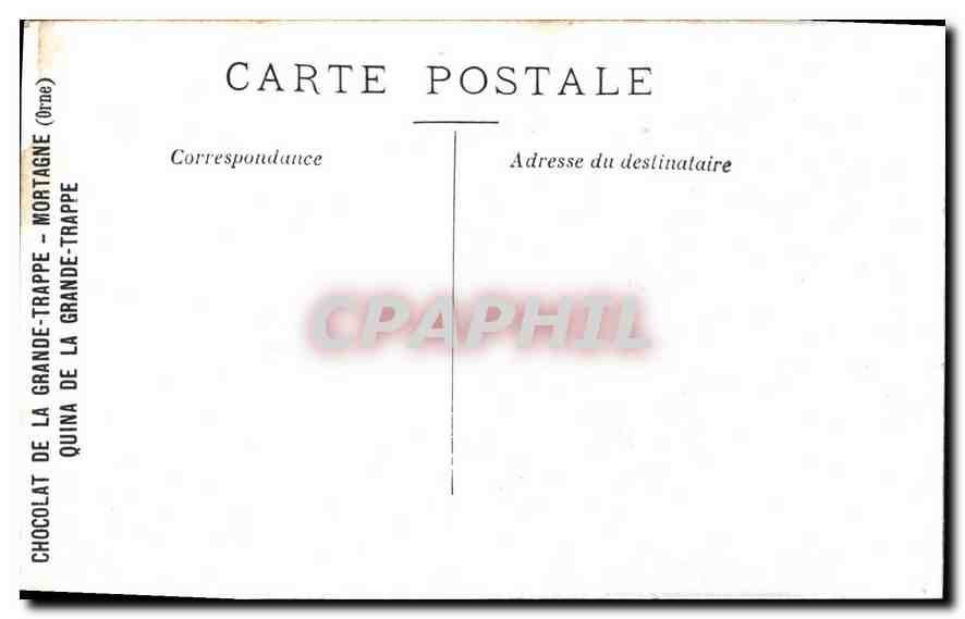 CPA Bordeaux Tour St Michel  — Verso