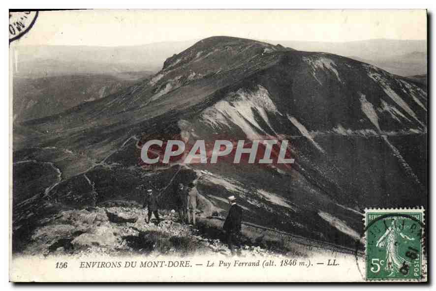 CPA Environs du Mont Dore Le Puy Ferrand 