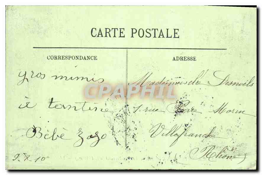 CPA Environs du Mont Dore Le Puy Ferrand  — Verso