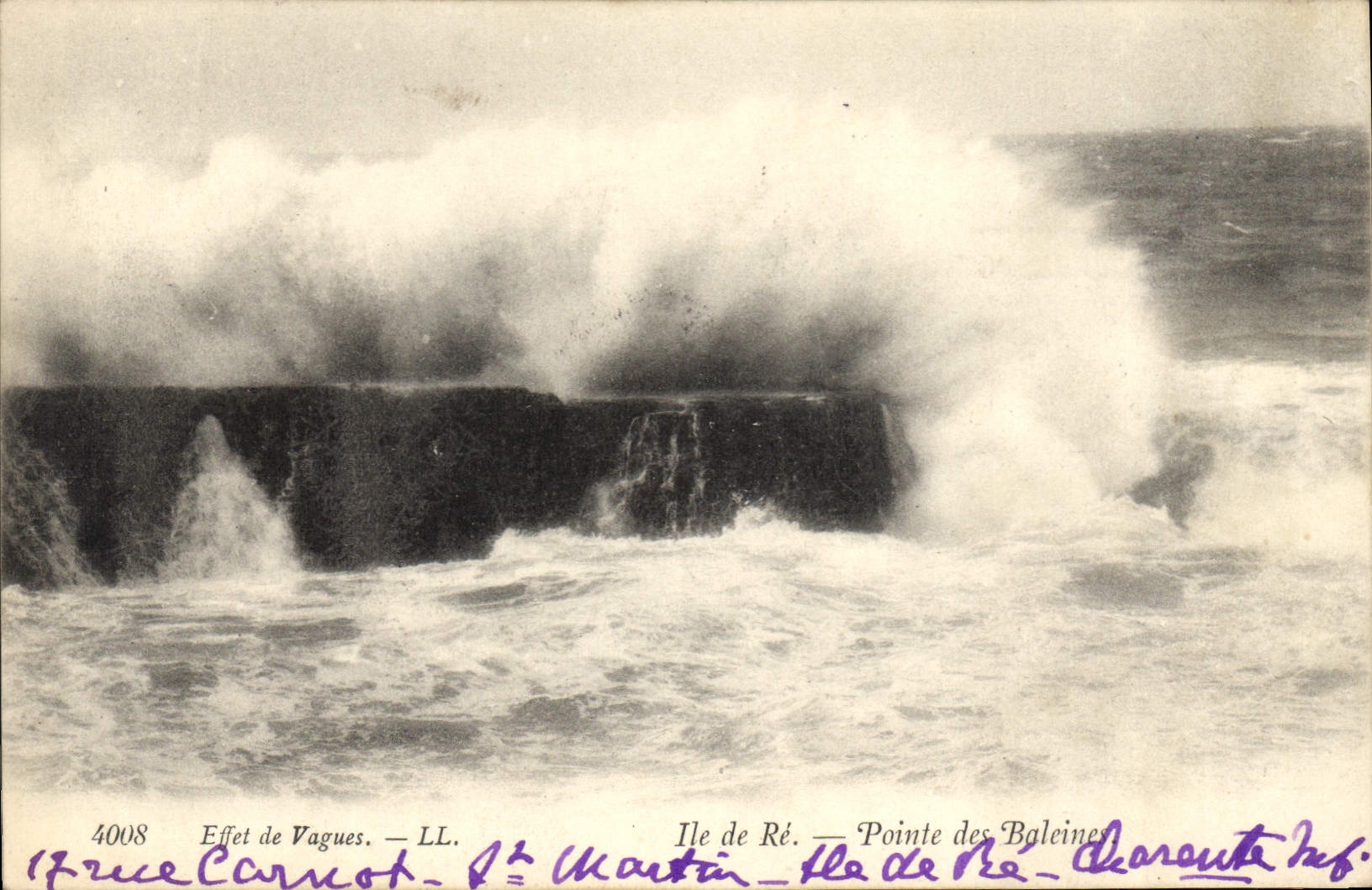Effet de Vagues — LL. — Ile de Ré — Pointe des Bgleines