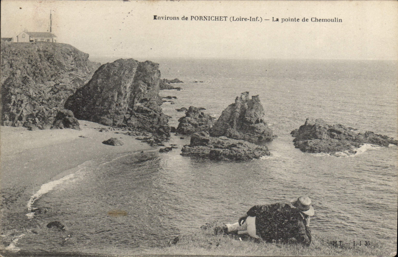 CPA Environs de Pornichet Loite Inf La pointe de Chemoulin 
