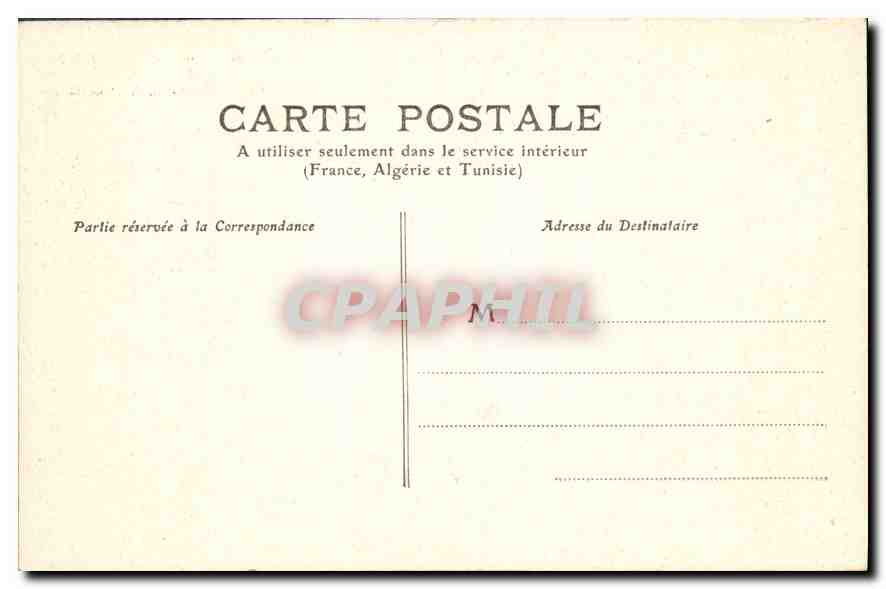 CPA Correze Aubazine Interieur de l'Eglise Vielles Stalles  — Rückseite