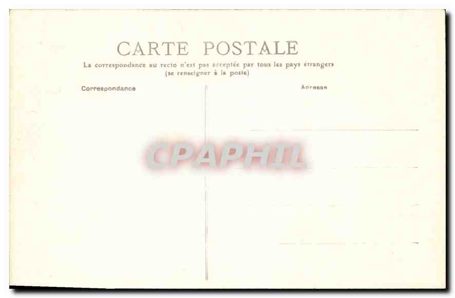 CPA Caen Abside de l'Eglise Saint Sauveur  — Rückseite