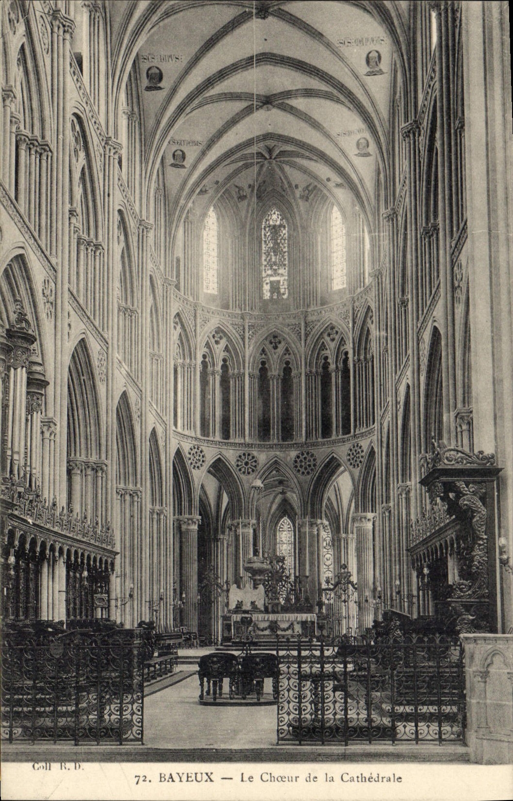 Bayeux — Le Chœur de la Cathédrale — Coll. R.D. n°72