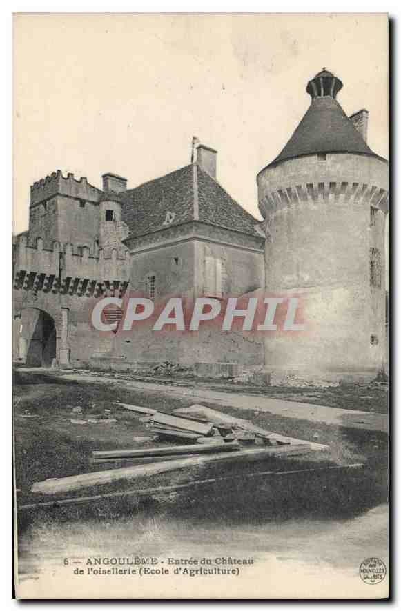 CPA Angouleme Entree du Chateau de l'oisellerie Ecole d'Argiculture 