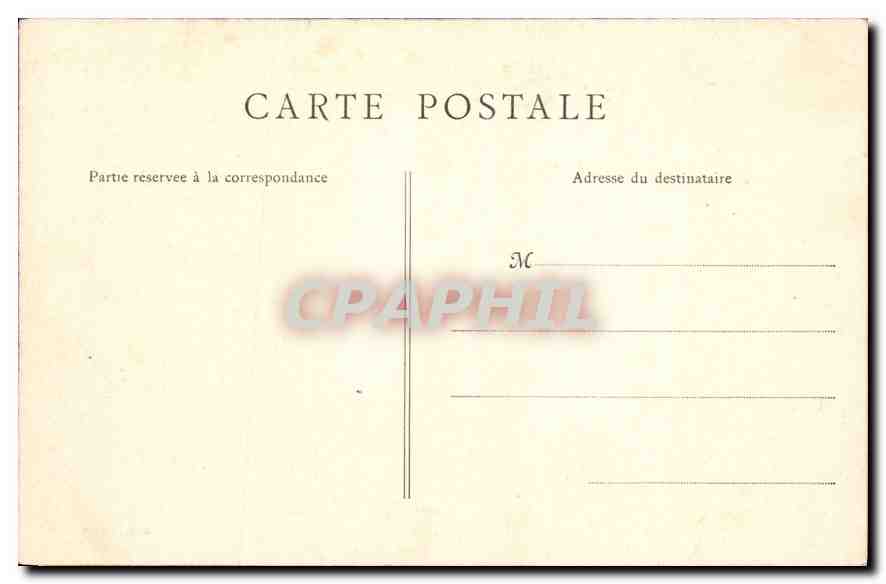 CPA Angouleme La Route de Bordeaux Clocher de l'Eglise Saint Ausone  — Rückseite
