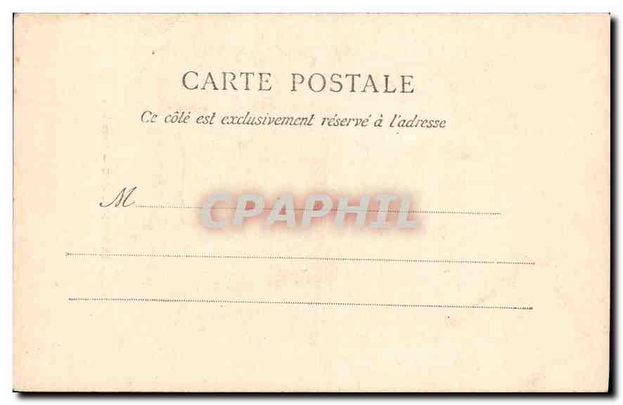 CPA Sainte Baume Sous bois  — Verso