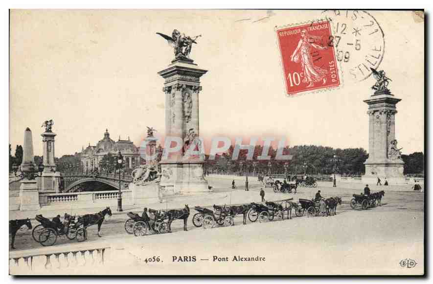 CPA Paris Pont Alexandre 