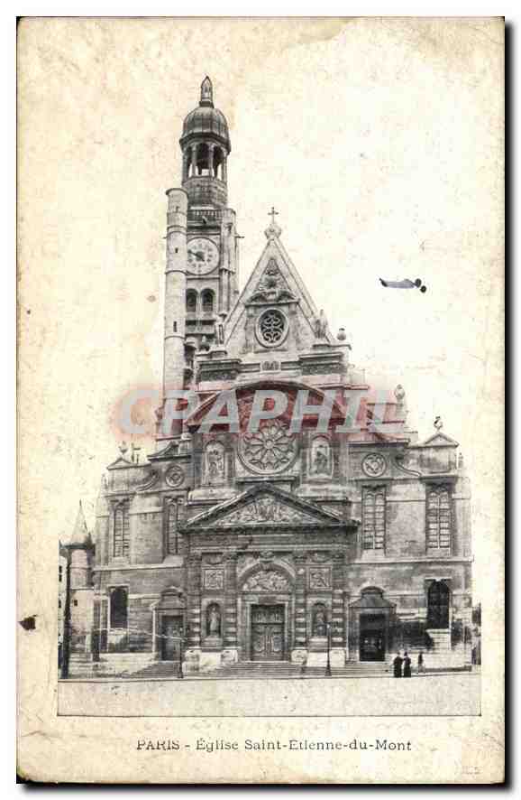 CPA Paris Eglise Saint Etienne du Mont 