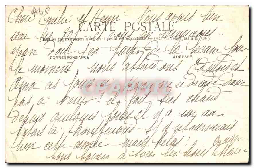CPA Chateaudun Les Deux Cents Marches  — Rückseite