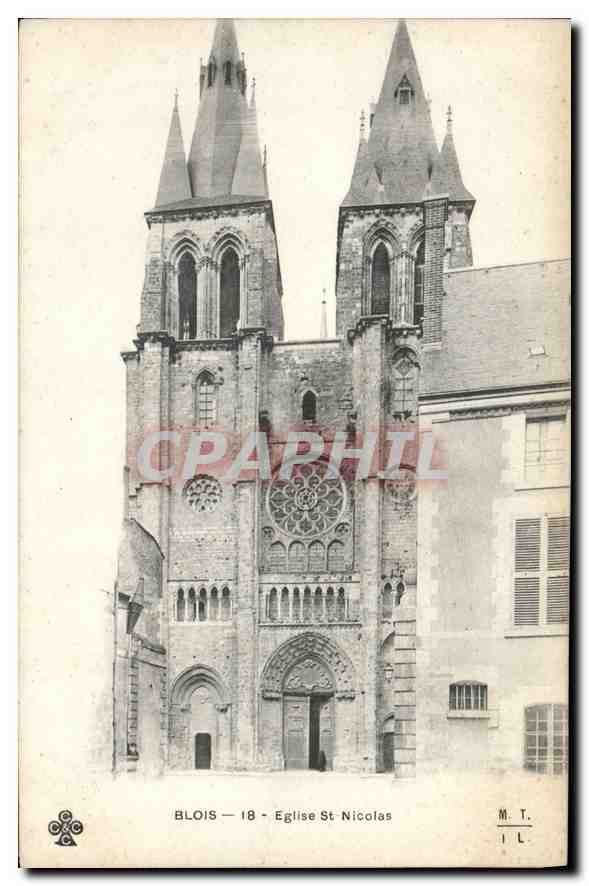 Blois — Église Saint-Nicolas — M.T. 18