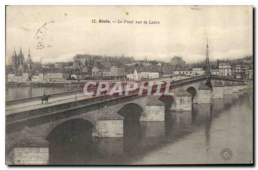 CPA Blois Le Pont sur la Loire 