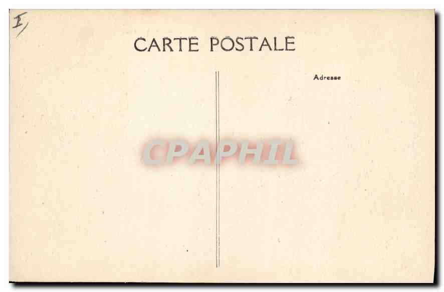 CPA Blois Vue Generale Eglise Saint Vincent  — Verso