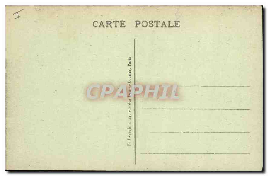 Blois (Loir-et-Cher) — Das Krankenhaus, die Kirche Saint-Nicolas und das Schloss — A.P. n°199 — Rückseite