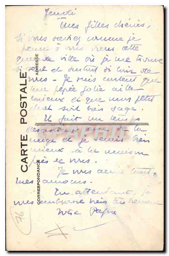 CPA La Normandie Le Havre Le Bouolevard Albert I et le Casino  — Rückseite