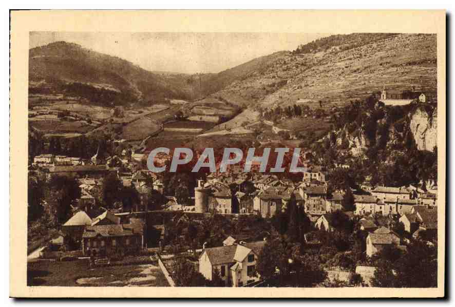 CPA Les Gorges du Tarn Mevrueis Vue Generale 