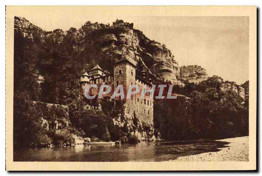 CPA Les Gorges du Tarn Chateau de la Caze 
