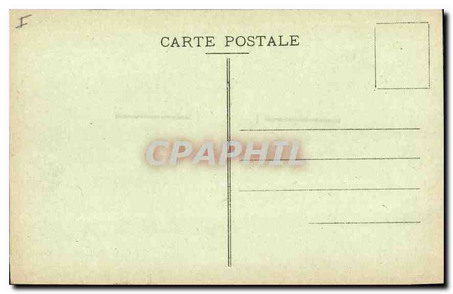 CPA Grand Hotel d'Angleterre et de Chambord Blois  — Verso