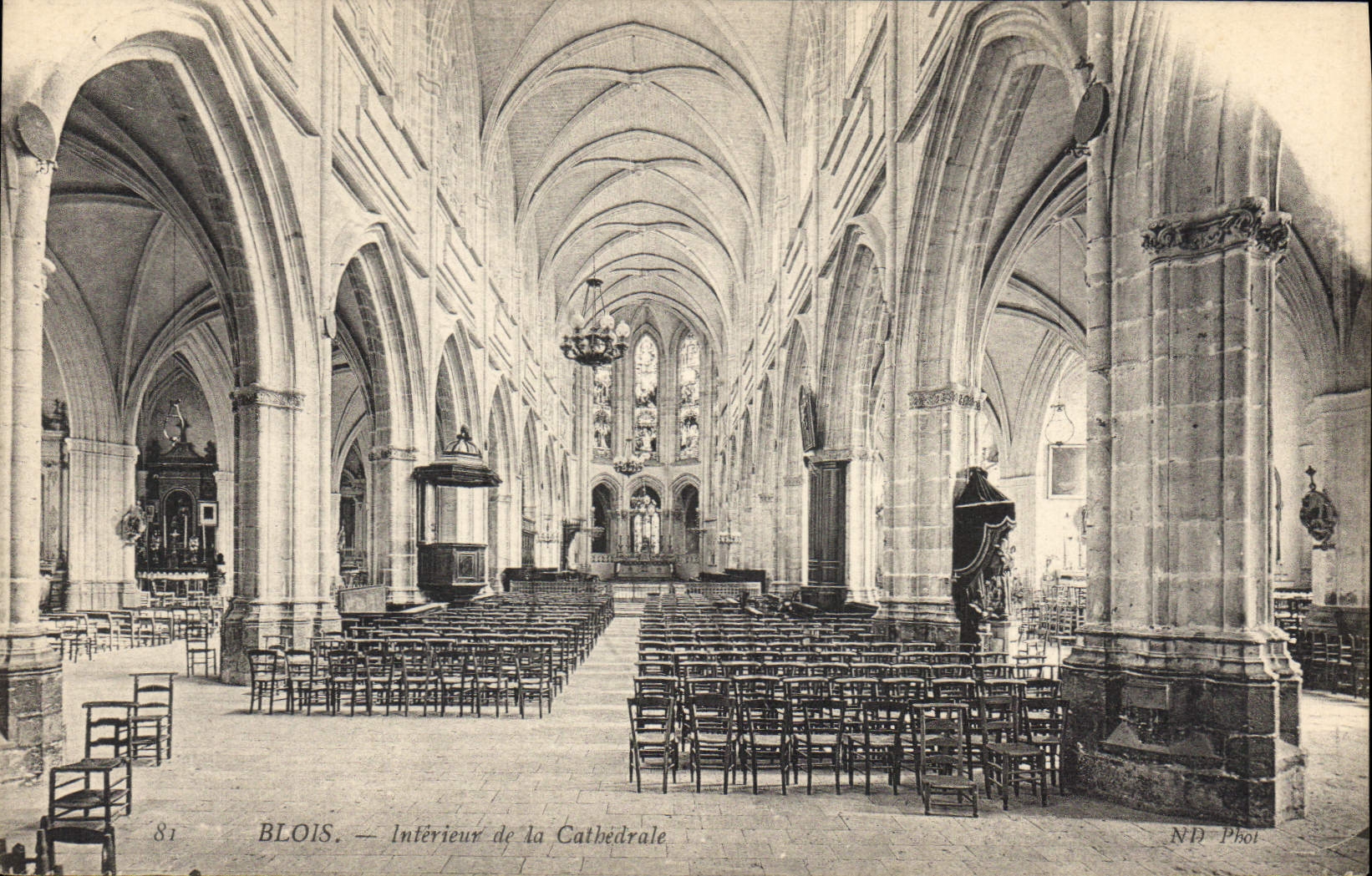 Blois — Intérieur de la Cathédrale — ND Phot