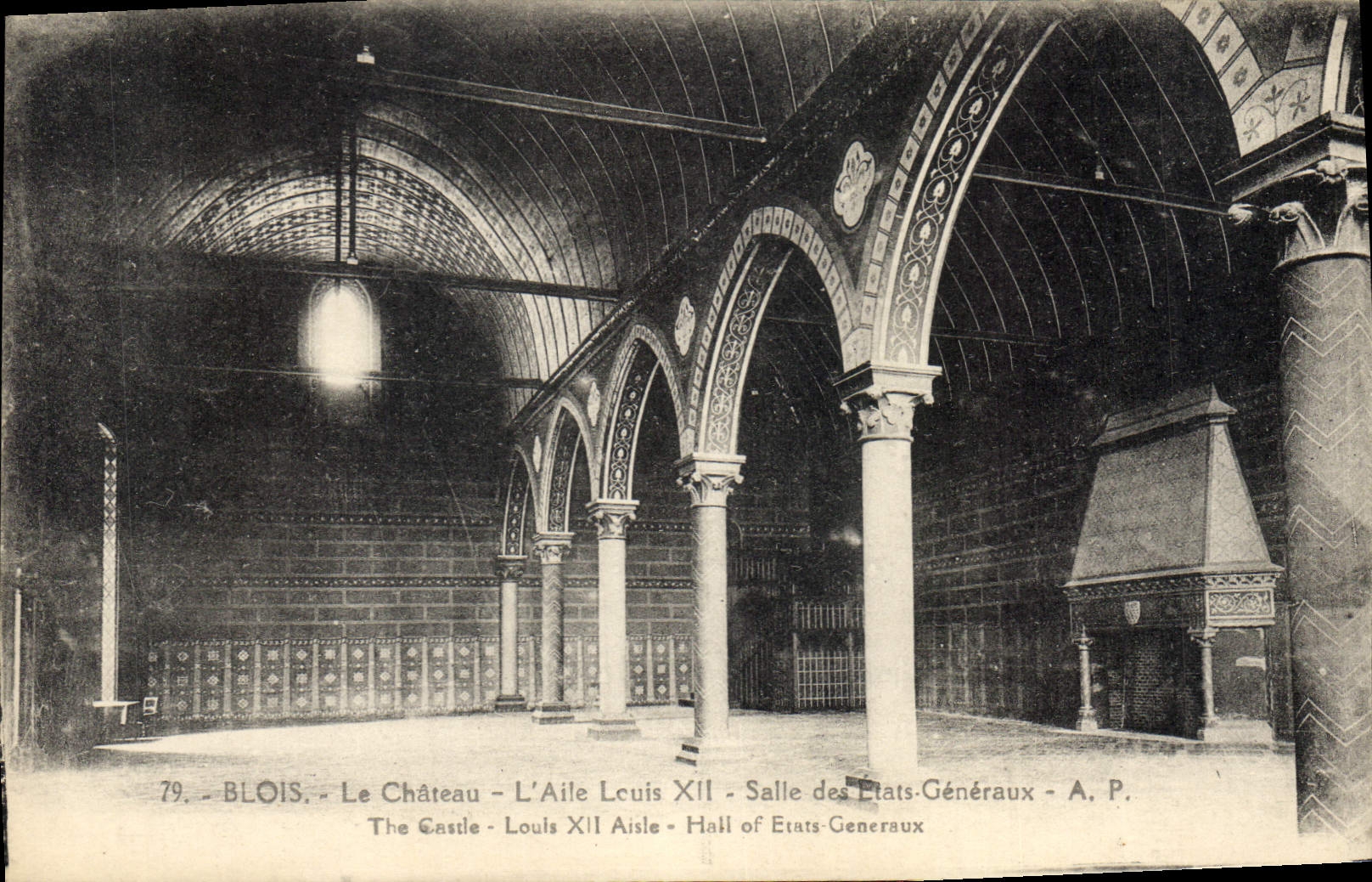 Blois - Das Schloss - Der Flügel Louis XII - Saal der Generalversammlung