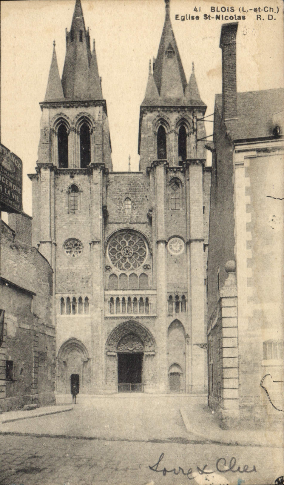 Église Saint-Nicolas — Blois (Loir-et-Cher) — R.D. n°41