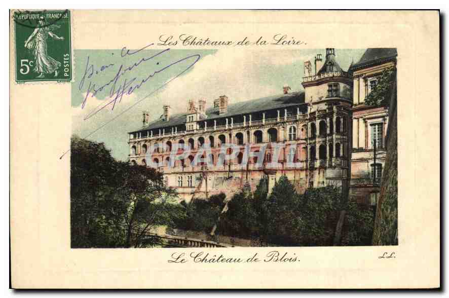 CPA Les Chateaux de la Loire le Chateau de Blois 
