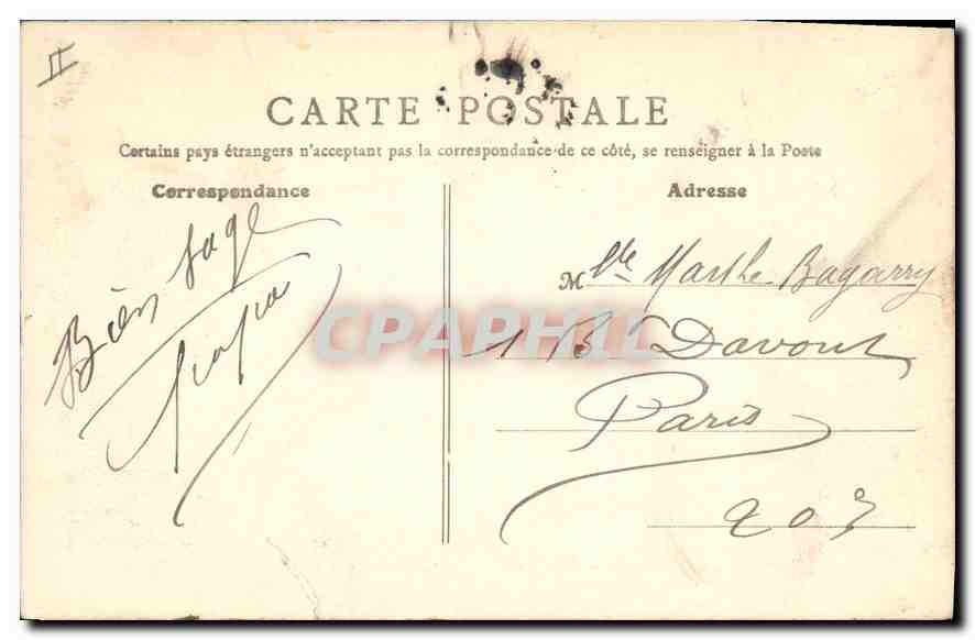 CPA Blois vue generale et le Pont  — Verso