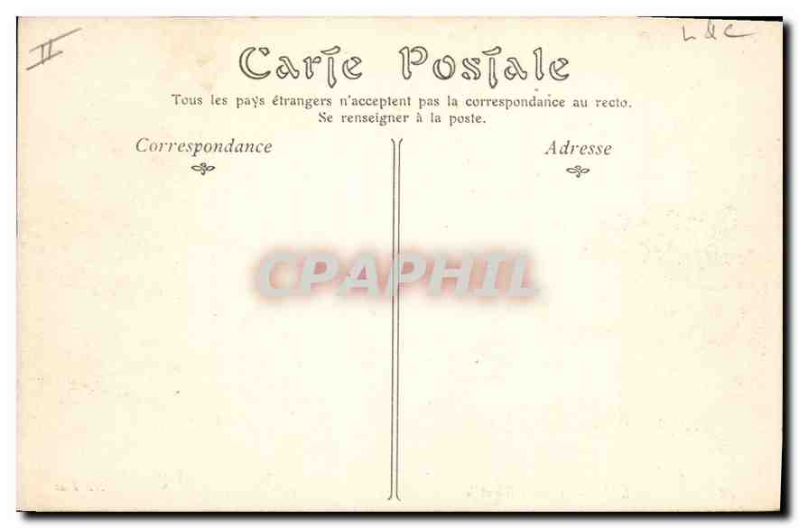 CPA Blois  — Rückseite