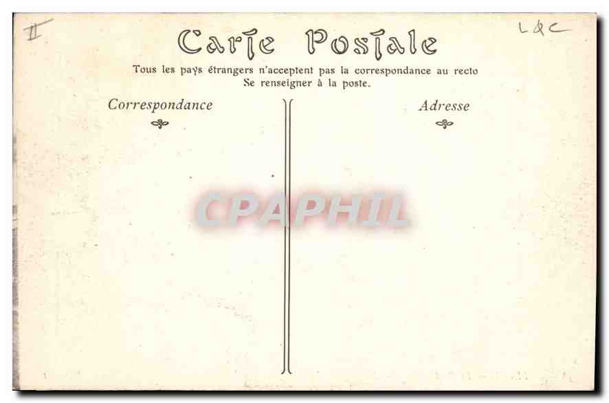 CPA Blois le Pont  — Rückseite
