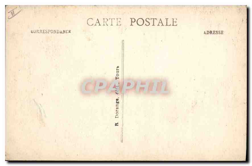 CPA Blois L et C le Chateau Mon Hist Aile Francois Ier Construite par Francois Ier de 1516 1525  — Verso