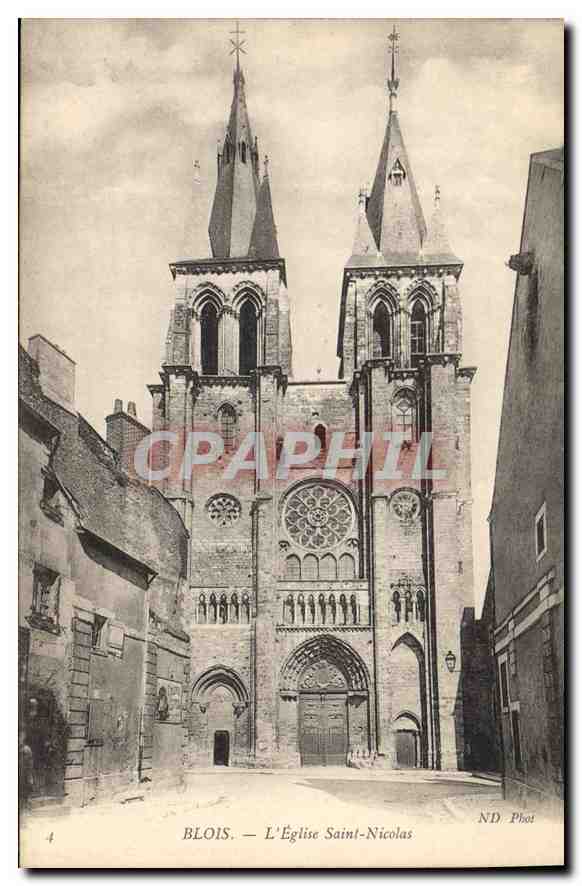 CPA Blois l'Eglise Saint Nicolas 