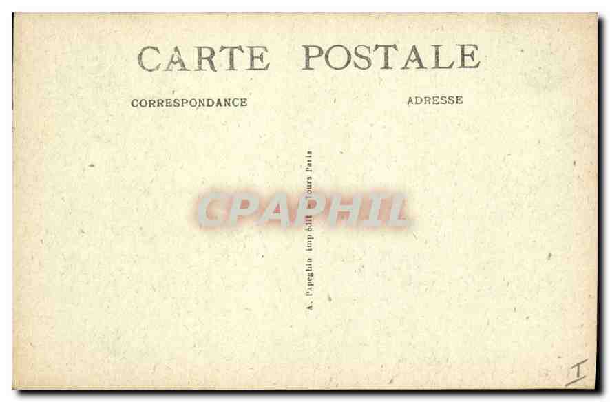 Blois - Le Château - Aile Louis XII - Le Portail - A.P. — Rückseite