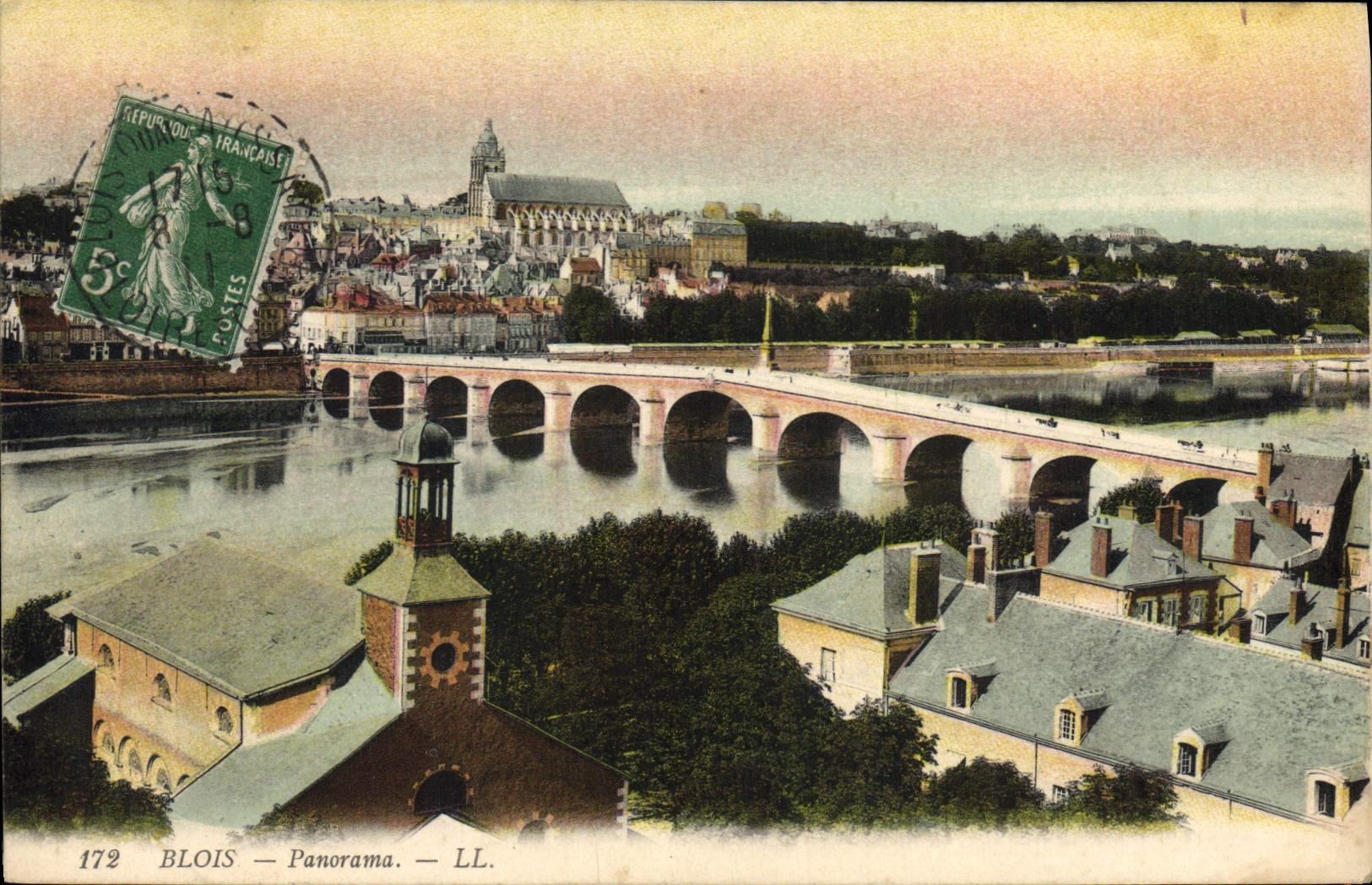 CPA Blois Panorama 